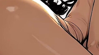 Horny Old Blonde Widow Fucks Hard with Gardener - Passionate Outdoor Sex - Ai Animation