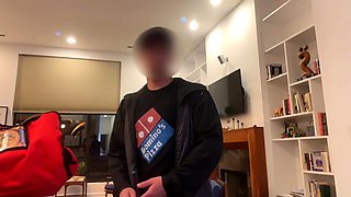 Cute brunette young hookup amateur teen blowjob