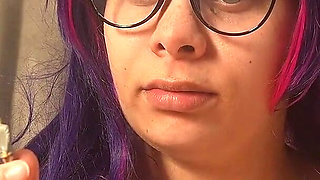 Giantess Girl Cant Stop Sneezing Tiny Husband Tries to Help