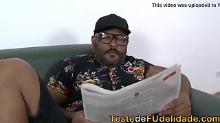 Stepdad Fucks Stepdaughter and Her School Friend in Hot Anal Threesome