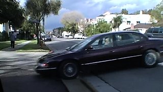 Perfect blond making solo masturbation