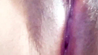 Teen Hard Nipples Clit Rubbing Orgasm and Creampie Pussy Squirting and Peeing on Bed Then Licking Cum at the End