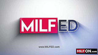 MILFON.com introduces: Steamy COUGAR Lil Puck & Roman Knight in Read With Sensing