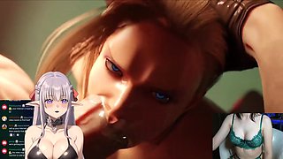 ANIME PORN MUSIC MOVIE! … bratty street fighter cammy li provoking subjugated gang-bang