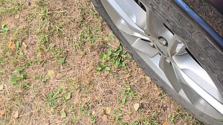I'd rather fuck the car in the exhaust pipe or rim than tire my hands