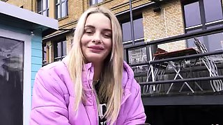 GERMAN SCOUT - Big natural Saggy Tits Nurse Naomi Love