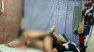 Niece-in-law, moaning with her dick inside!
