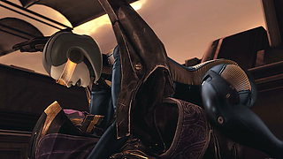 Space Commander Ava Futa Girl 3D Animation - Universal Defenders
