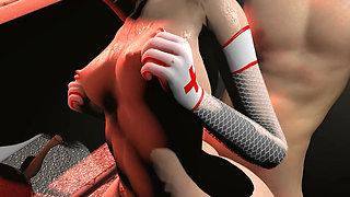 Sex with a Hot Horny Nurse in a Dark Hospital