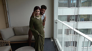 Arab Stepsister Fucks Muscular BBC Stepbrother & Swallows His Cum