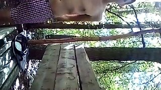 Outdoor Handjob for Horny Amateurs