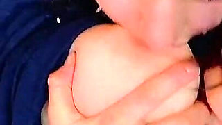 Brunette Eat Biiiig Breast