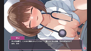 Hentai Game - Naughty Nurse Riding the Dick - Sakusei Shinsatsu