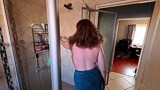 MILF Taking a Hot, Sexy, Soapy Shower for You
