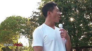 Naughty Japanese Passion Outdoor Group Fuck With Sara Saijo Arousing Adventure