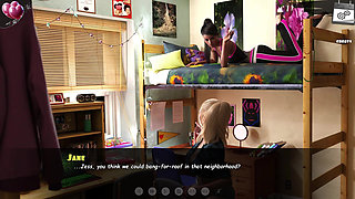 Blazing Boundaries 19 - Erica Masturbates for the First Time