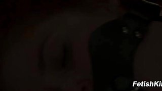 Double penetration strapon shagging