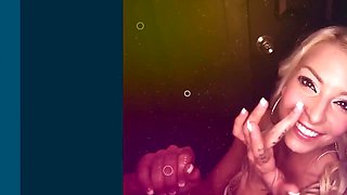 Horny Nadia Noja Devours Massive Cocks Through Glory Hole Swallowing Throats Full Of Cum
