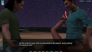 Paradise City by Twisted Arch - Beach Gangbang with Strangers, Overused Wife Filled with Cum to the Brim 9