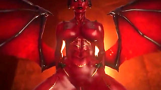 Oc Succubus in an Orgasmic Cowgirl