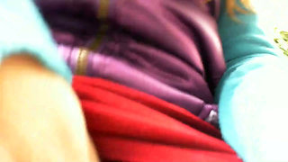 A Nice Masturbation in a Public Garden in a Wet Dress