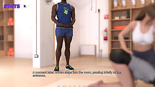 Harmony Haven: Wife Sexy Ass Stretching in the Gym - Episode 5