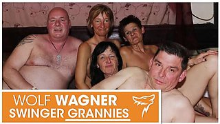 German Granny Swingers Party - Ugly Old Couples Fuck Fest - WolfWagner.com