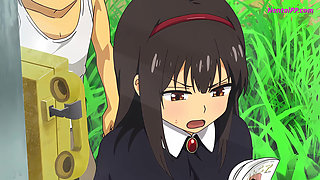 Couple Have Sex In a Roadside Phone Booth ( HENTAI )