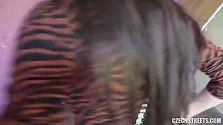 Czech Nymphs Are Deep Throating Various Lollipops To Earn Some Money And Even Getting Pounded Stiff