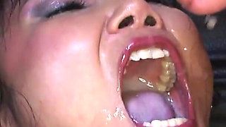 Asian and Redhead Sluts Get Massive Facials in Extreme Ggg Bukkake Gangbang!