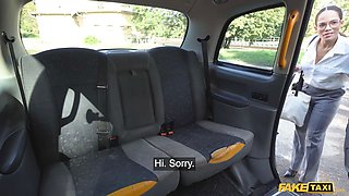 Fake cab - chesty french wife cheats on her spouse by hardcore the taxi driver