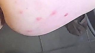 Compilation of Ejaculations on Stepmom's Huge Ass - Lots of Cum.
