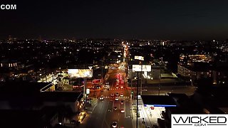 Blonde Milf Stops The Car And Starts Fucking Her Client - Blake Blossom