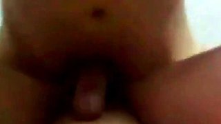 Amateur Man Cums While Getting Fucked