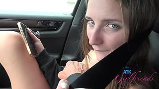 Vacation with Macy Meadows takes a piss in public and plays with her pussy POV: Porn