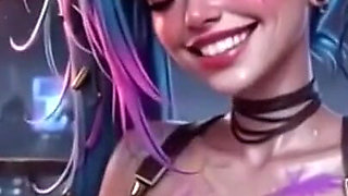 Jinx Wet Tease Compilation Big Tits and Ahegao Full