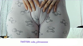 Camel Toe- Masturbation in Pajamas- Turkish Porn- Turkish MILF