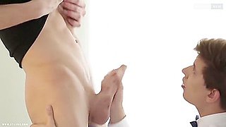 A Passionate Afternoon Of Twink Fingering At Work