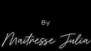 Pantyhose Encasement & Ruined Orgasm Ignored & Post-cum Torment in Pantyhose! - Mistress Julia