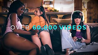 Gorgeous Petite Babes Nancy Ace  Sabrisse Have Passionate 69 During Sensual Oiled Massage: Porn