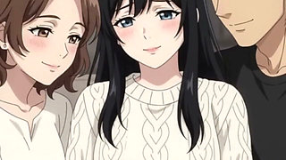 Surprise by girlfriend she invite her friend for threesome