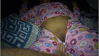 Morena Gostosa - Dirty Stepdad Enjoys Getting Into Her Stepdaughters Room To Play With Her Pussy Now Shes Pregnant