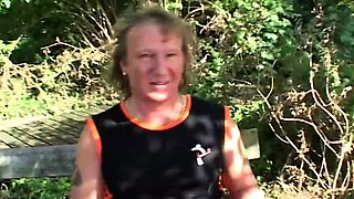 Sexy babe Julia Power fucking in public