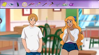 The hidden secret of the building features Foxie2k in a playful cartoon sex adventure