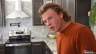I creampie my busty stepmom while on a family vacation