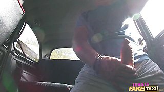 Outdoors sex with perky Nathaly Cherie from Female Fake Taxi