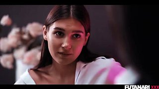 Lia Lin Loses Virginity to Famous Model Ellie Luna and Her Huge Cock