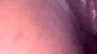 Hot Ebony Babe Front View Dick Rubbing Her Pussy Slow Motion