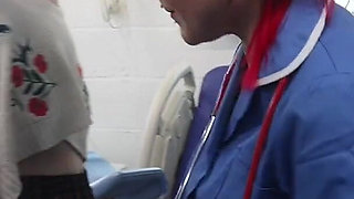 Nurse Ruby's Degrading Vaginal Exam: Pierced Slut Rosa Inspected, Stretched & Broken in Medical Room