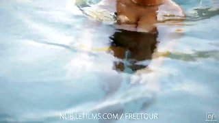 Nubile Films - Bigtit goddess Whitney Westgate oiled up puss
